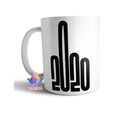 Taza De Cerámica Fuck You 2020 Cuarentena Dedo