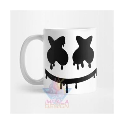 Taza Marshmello Cara Dj Cerámica Christopher M1