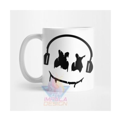 Taza Marshmello Cara Dj Cerámica Christopher M3