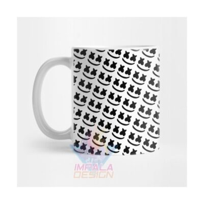 Taza Marshmello Cara Dj Cerámica Christopher M5