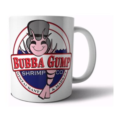 Taza Cerámica Bubba Gump Forrest Tom Hanks Retro 1994