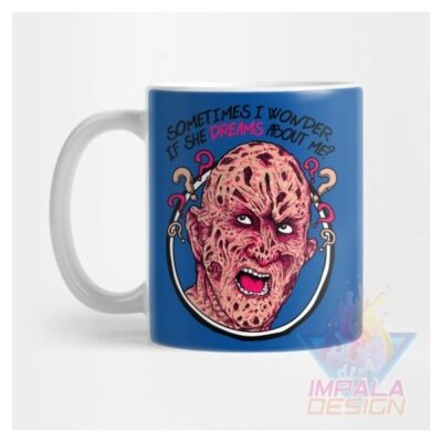 Taza Freddy Kruegger Nightmare Elm Street Terror Cerámica M03