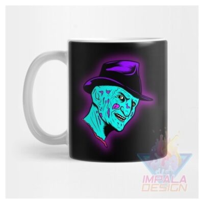 Taza Freddy Kruegger Nightmare Elm Street Terror Cerámica M07