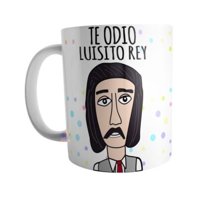Taza Luis Miguel Luisito Rey Te Odio Serie Cerámica Mod 04