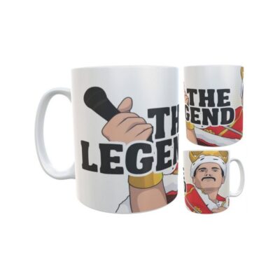 Taza Queen Freddie Mercury The Legend Cerámica