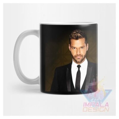 Taza Cerámica Ricky Martin Cantante Foto Mod 04