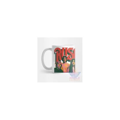 Taza Rush Banda Rock Progresivo Tom Sawyer Cerámica M03