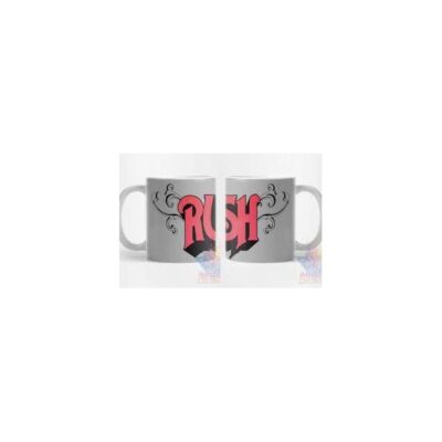 Taza Rush Banda Rock Progresivo Tom Sawyer Cerámica M04