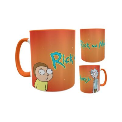 Taza Cerámica Rick And Morty Serie Tv