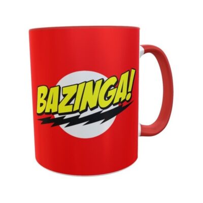 Taza Bing Bang Theory Bazinga Asa E Int Rojo Impala Design