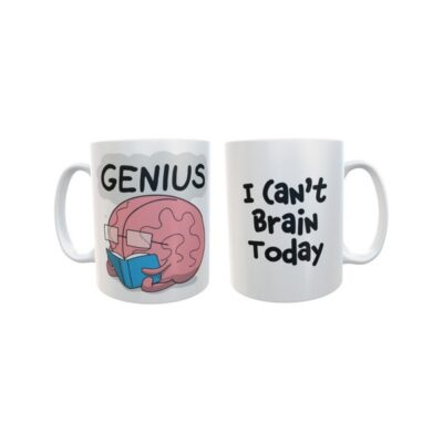 Taza The Awkward Yeti Heart And Brain Genius Comics