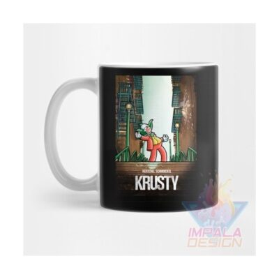 Taza Simpson Krusty Bart Cerámica Homero Barney Mod01