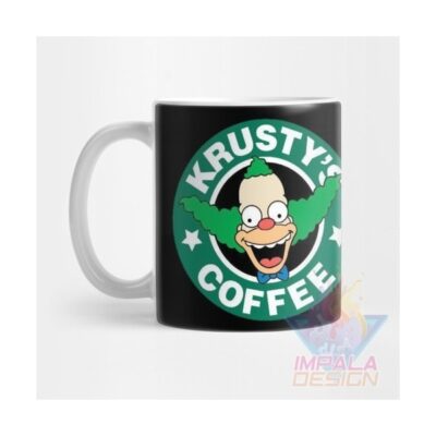 Taza Simpson Krusty Bart Cerámica Homero Barney Mod04