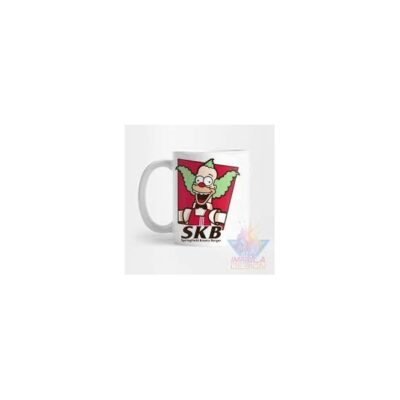 Taza Simpson Krusty Bart Cerámica Homero Barney Mod05