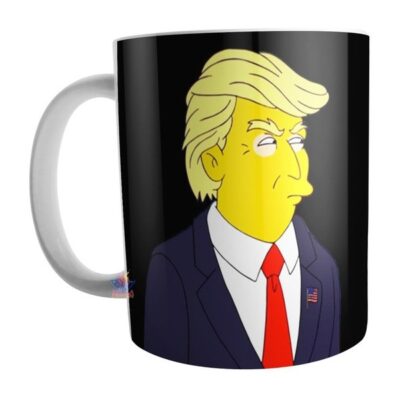 Taza Simpson Donald Trump Cerámica