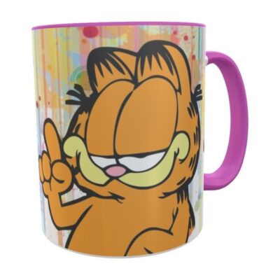 Gato Garfield Taza Cerámica Dibujo Felino Exotico Gatito Cat