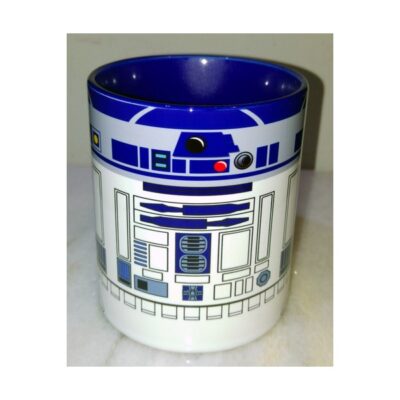 Taza Star Wars Arturito R2 D2 Droide Naboo Interior Azul