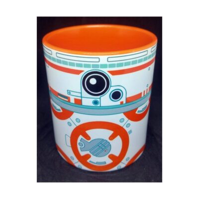 Taza Star Wars Bb 8 Droide El Despertar De La Fuerza Naranja