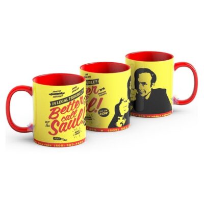 Taza Better Call Saul Breaking Bad Goodman Cerámica Serie Tv