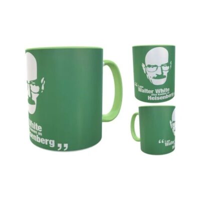 Taza Verde Breaking Bad Walter White Heisenberg Mod 37