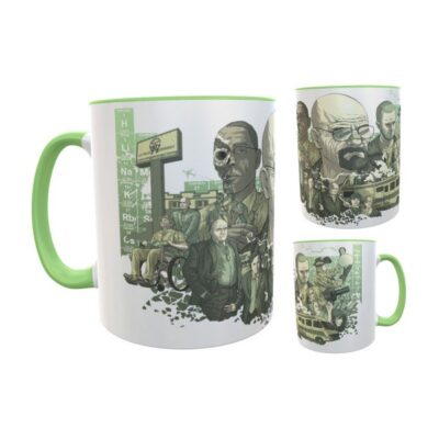 Taza Verde Breaking Bad Walter White Jesse Pinkman Mod 35