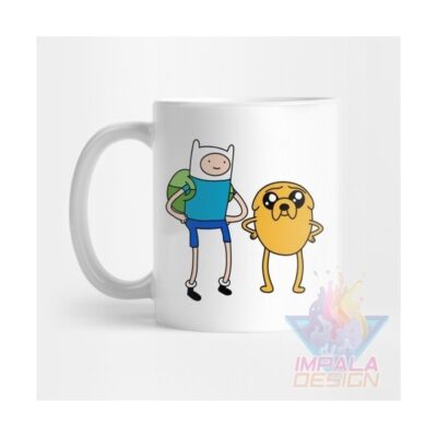 Taza Hora De Aventura Time Finn Jake Beemo Cerámica Mod 06