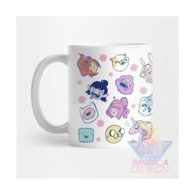 Taza Hora De Aventura Time Finn Jake Beemo Cerámica Mod 10