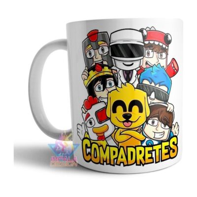 Taza Cerámica Compadretes Mikecrack Youtuber Fandom