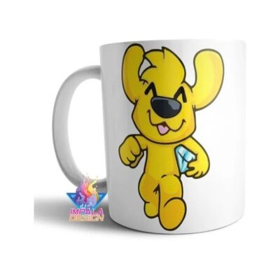 Taza De Cerámica Mikecrack Diamantito Corriendo