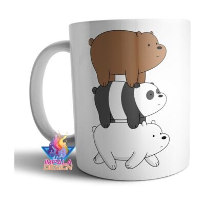 Osos Escandalosos Taza De Cerámica Torre De Osos