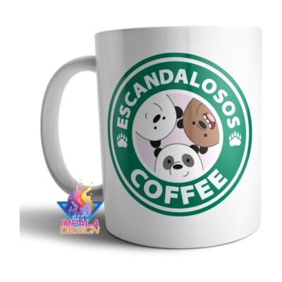 Taza De Cerámica Osos Escandalosos Starbucks Coffee Café