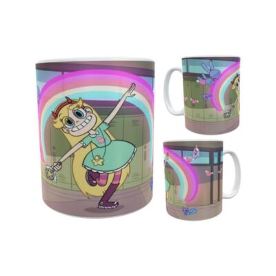 Star Vs Las Fuerzas Del Mal Butterfly Taza Cerámica Importad