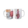 Taza The Awkward Yeti Heart And Brain Bladder Comics