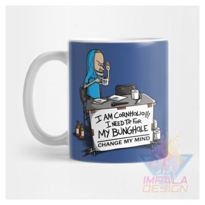 Taza Cerámica Beavis And Butt Head Serie Tv Dibujos Mtv Mod 06