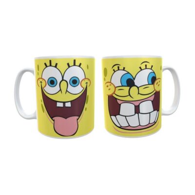Taza Bob Esponja Caras Cerámica Impala Design
