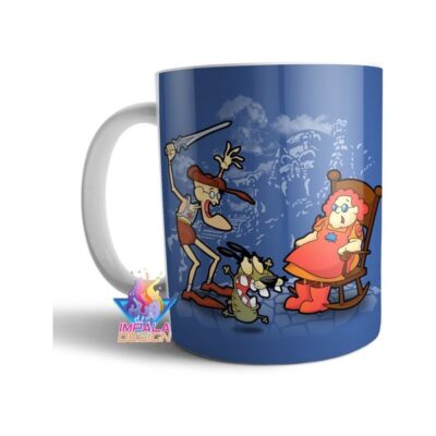 Taza Coraje El Perro Cobarde Cerámica Varios Modelos Dog
