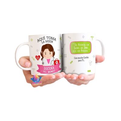 Doctora Taza Profesiones Abogada Maestra Doctor Regalo