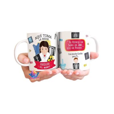 Radióloga Taza Profesiones Abogada Maestra Doctor Regalo
