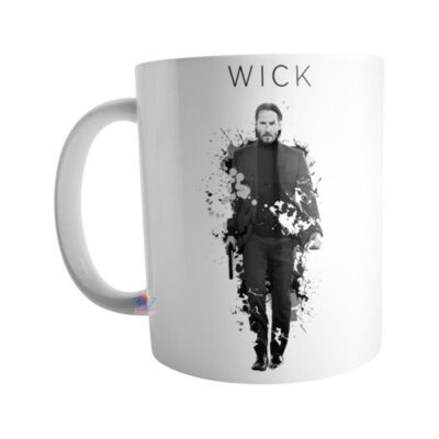 Taza John Wick Lápiz Keanu Reeves Baba Yaga Perro Mod 06