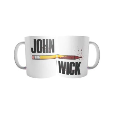 Taza John Wick Lápiz Keanu Reeves Baba Yaga Perro Mod 07
