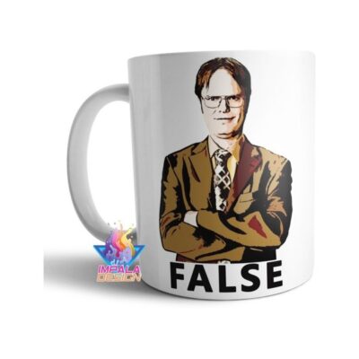 The Office Taza De Cerámica Dwight Schrute False
