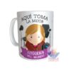 Taza Cerámica Aquí Toma La Mejor Fotógrafa.