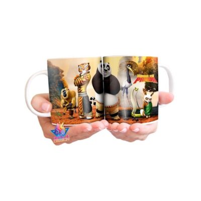 Taza Cerámica Kung Fu Panda Po Maestro Película Modelos