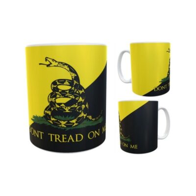 Libertarios Movimiento Taza Cerámica Simbolo Dont Tread On Me