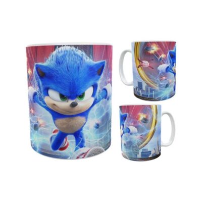 Taza Cerámica Sonic Sega Game Película Movie Varios Modelos