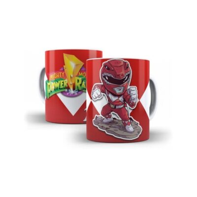 Power Rangers Taza De Cerámica Personajes Varios Modelos