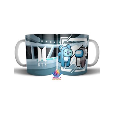 Taza Among Us Gamer Videojuego Cerámica Tripulante Impostor Mod 09