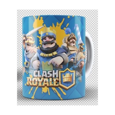Taza Cerámica Clash Royale Videojuego