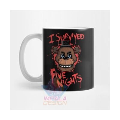 Taza Five Nights At Freddys Serie Videojuego Cerámica M1