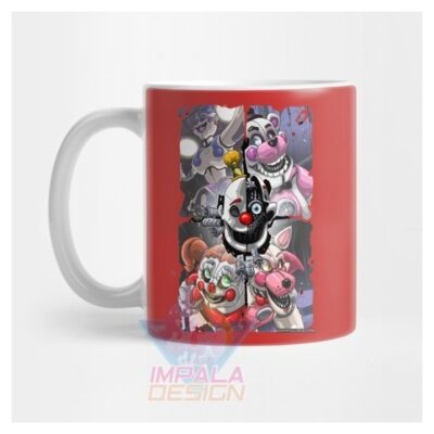 Taza Five Nights At Freddys Serie Videojuego Cerámica M4